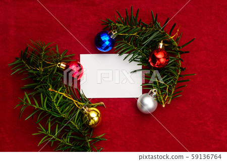Christmas tree branches stacked in a circle for Christmas tree branches stacked in a circle for 59136764