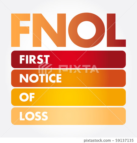 FNOL - First Notice Of Loss acronym FNOL - First Notice Of Loss acronym 59137135