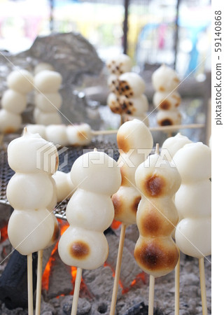 Skewers dumplings 59140868