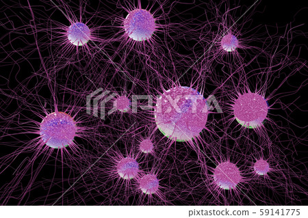 病毒的插圖（計算機圖形） 59141775