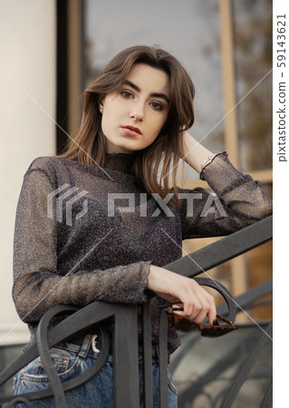 sad young woman sad young woman 59143621