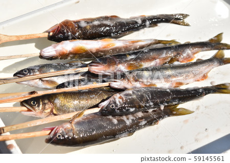 Grilled sweetfish with salt, Takaono Town, Izumi City, Kagoshima Prefecture 59145561