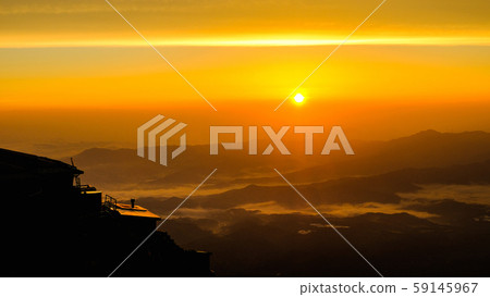 Spring Yatsugatake mountain climbing: The dawn of Akadake Summit Sanso Spring Yatsugatake mountain climbing: The dawn of Akadake Summit Sanso 59145967