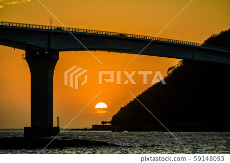 Iojima Ohashi Sunset (Nagasaki City, Nagasaki Prefecture) 59148093