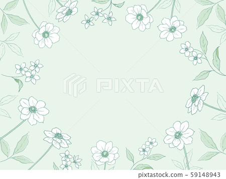 Pen drawing plant frame Pen drawing plant frame 59148943