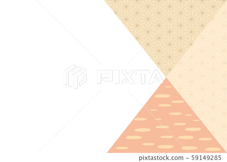 Japanese pattern simple frame 59149285