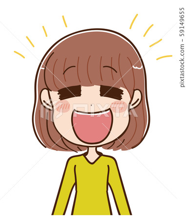Rejoice, women, woman - Stock Illustration [59149655] - PIXTA