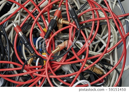 Cables in a bunch Cables in a bunch 59151450