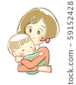 Mother holding a child Mother holding a child 59152428