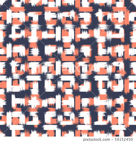 Ikat Seamless Pattern Design. Ethnic fabric. 59152450
