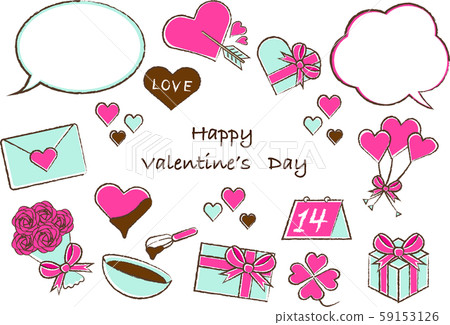 情人節插圖① 情人節插圖① 59153126
