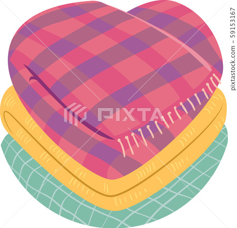 Blanket Donation Illustration Blanket Donation Illustration 59153167