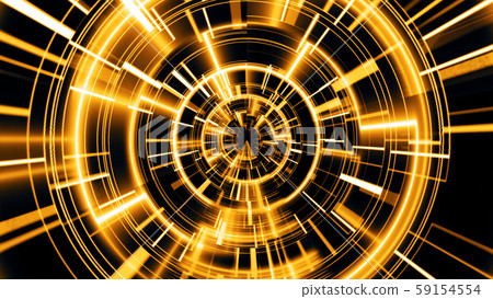 Abstract technology geometric tunnel. Futuristic Abstract technology geometric tunnel. Futuristic 59154554