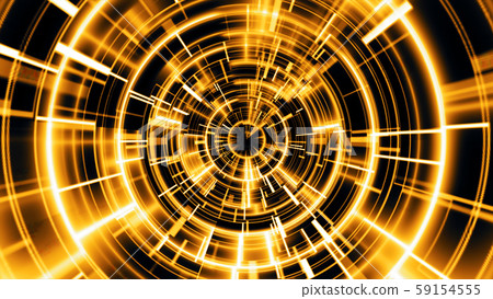 Abstract technology geometric tunnel. Futuristic Abstract technology geometric tunnel. Futuristic 59154555