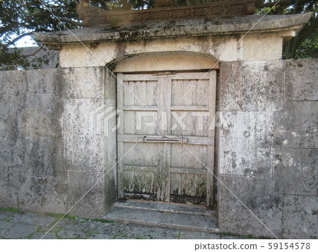 Okinawa Shuri Castle Sobiya Takemitake Stone Gate 59154578