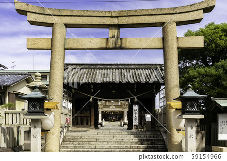 岡山縣岡山市精工門神社岡山神社鳥居 岡山縣岡山市精工門神社岡山神社鳥居 59154966
