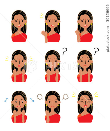 印度女人插圖集 印度女人插圖集 59156666
