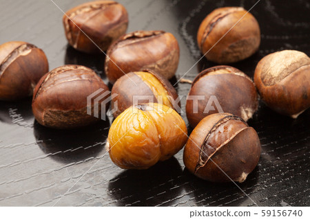 Baked chestnut 59156740