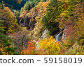 藤花瀑布和富士山 59158019