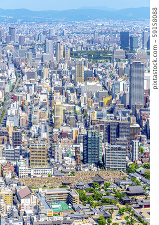 Osaka Cityscape, Tennoji Ward, Naniwa Ward, Chuo Ward Osaka Cityscape, Tennoji Ward, Naniwa Ward, Chuo Ward 59158088