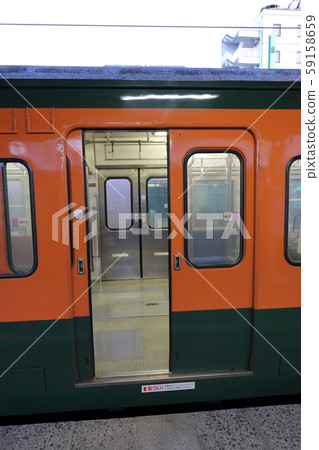 Niigata JNR type vehicle semi-automatic door 59158659