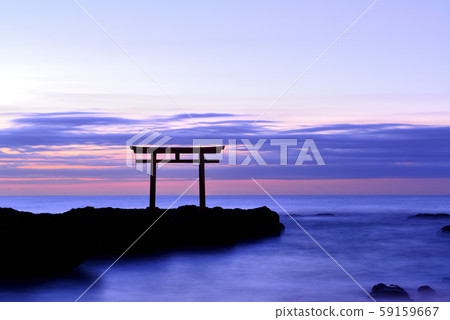 大洗前神社鳥居 59159667