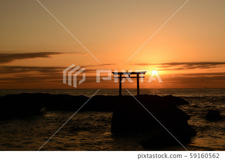 Oarai Mae Shrine Shrine Torii Oarai Mae Shrine Shrine Torii 59160562