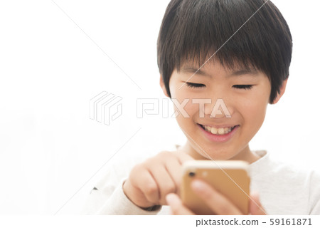 智能手機小學男孩智能手機成癮規則 59161871