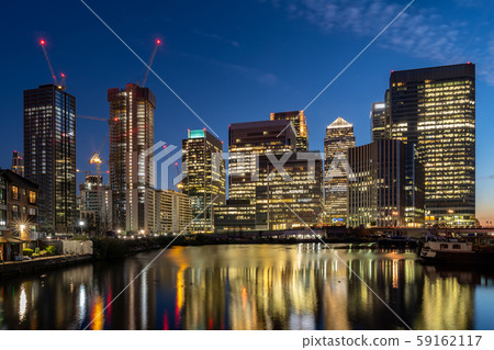 Skylines building at Canary Wharf in London UK 59162117