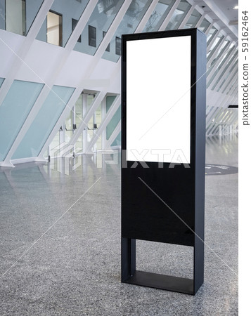 Mock up sign stand Light box Interior Modern building 59162464