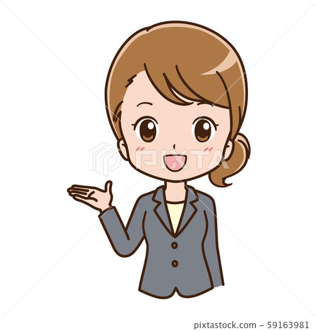 Business OL illustration - Stock Illustration [59163981] - PIXTA