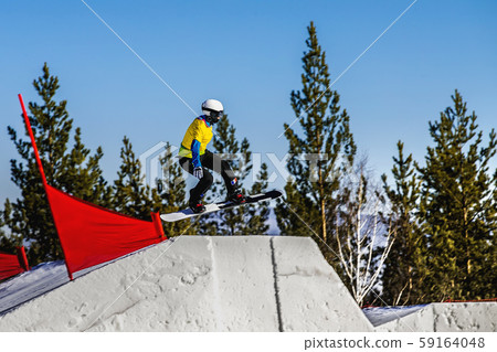 french woman snowboarder 59164048