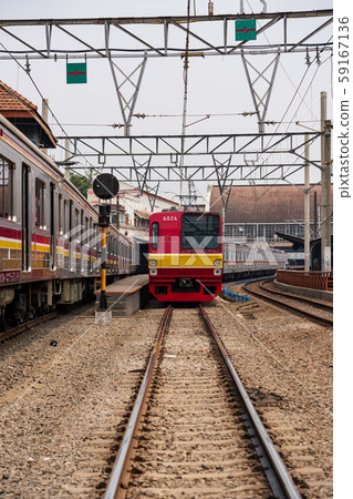 雅加達哥打站和日本火車 59167136
