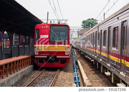 雅加達哥打站和日本火車 59167206