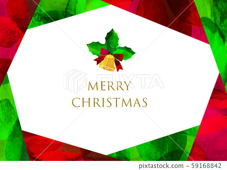 Paper-cut style_Stained glass style_Frame_Christmas_Illustration_Ornament Paper-cut style_Stained glass style_Frame_Christmas_Illustration_Ornament 59168842