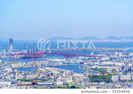 大阪市對Su野區的景觀 大阪市對Su野區的景觀 59169848