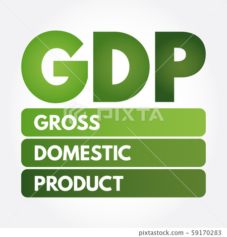 GDP - Gross Domestic Product acronym 59170283