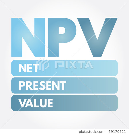 NPV - Net Present Value acronym 59170321