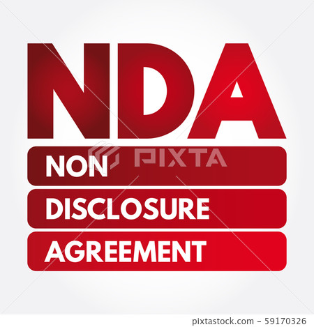 NDA - Non-Disclosure Agreement acronym NDA - Non-Disclosure Agreement acronym 59170326