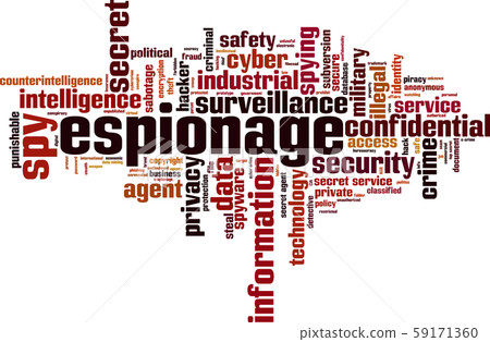 Espionage word cloud Espionage word cloud 59171360