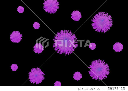 Illustration of influenza (3DCG) Illustration of influenza (3DCG) 59172415