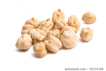 chickpea beans isolated chickpea beans isolated 59174198