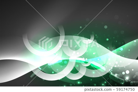 Neon abstract background. Background decoration. Trendy graphic design. 59174750