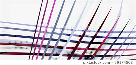 Trendy color stripes lines wave, great design for any purposes. Vector line pattern. Vector Trendy color stripes lines wave, great design for any purposes. Vector line pattern. Vector 59174808