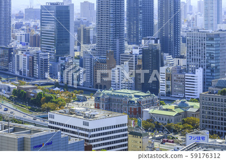 大阪府/城市景觀/中之島/大阪市中央公民館 大阪府/城市景觀/中之島/大阪市中央公民館 59176312