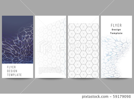 The minimalistic vector illustration layout of flyer, banner design templates. Digital technology 59179098