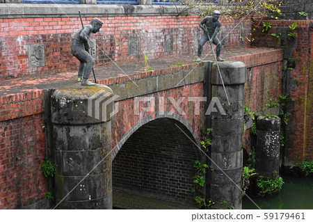 November Katsushika 15 Xiamen Bridge, Renga-made Arch Bridge, completed in 1882 November Katsushika 15 Xiamen Bridge, Renga-made Arch Bridge, completed in 1882 59179461