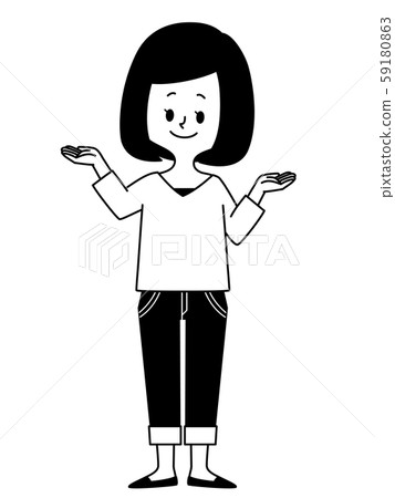 Women-Comparison / Selection-Black and White 59180863