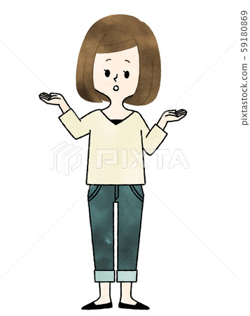 Woman-Comparison / Selection-Watercolor Woman-Comparison / Selection-Watercolor 59180869