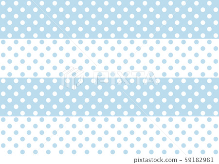 Polka dot pattern light blue - Stock Illustration [59182981] - PIXTA